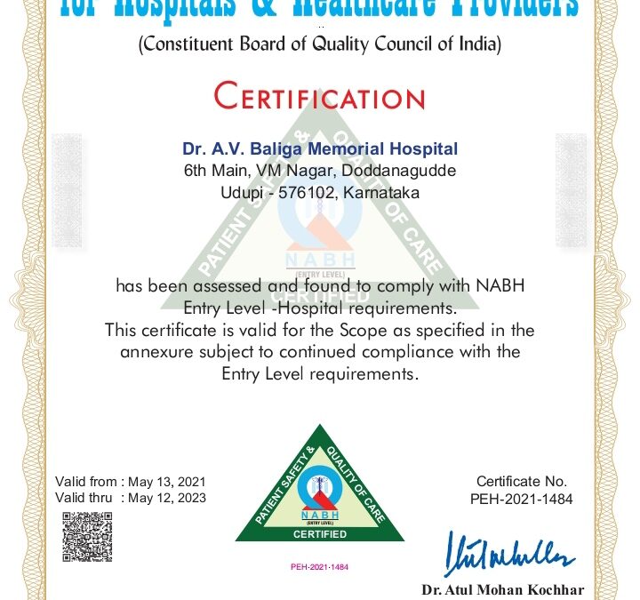 NATIONAL ACCREDITATION BOARD FOR HOSPITALS & HEALTHCARE PROVIDERS